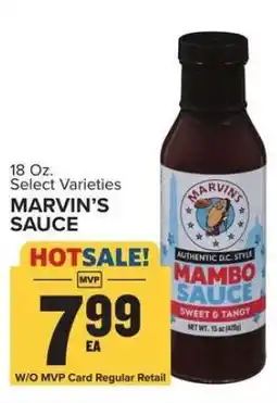 Food Lion MARVIN’S SAUCE offer