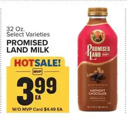 Food Lion Promised Land Milk offer