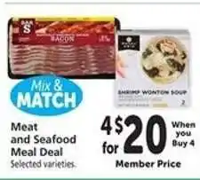 Safeway Meat and Seafood Meal Deal offer