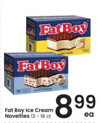 Albertsons Fat Boy Ice Cream Novelties offer