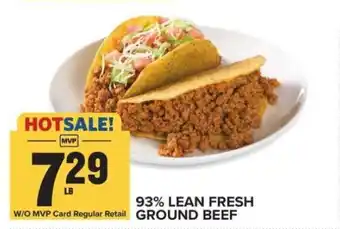 Food Lion 93% Lean Fresh Ground Beef offer