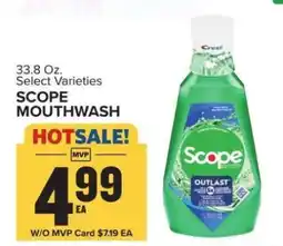 Food Lion Scope Mouthwash offer