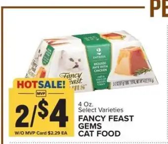 Food Lion FANCY FEAST GEMS CAT FOOD offer