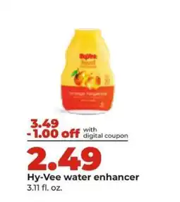 Hy-Vee Hy-Vee water enhancer offer