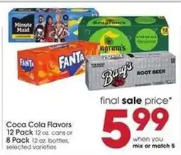 Giant Eagle Coca Cola Flavors offer