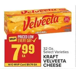 Food Lion Kraft Velveeta Cheese offer