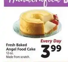 Safeway Fresh Baked Angel Food Cake offer