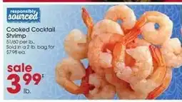 Giant Eagle Cooked Cocktail Shrimp offer