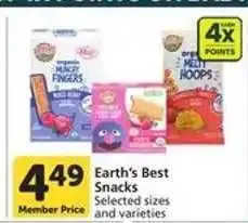 Earth's Best Snacks