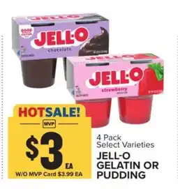 Food Lion Jell-O Gelatin or Pudding offer