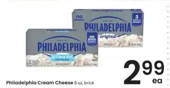 Albertsons Philadelphia Cream Cheese offer