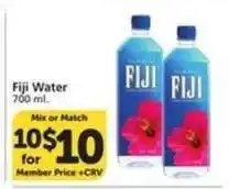 Albertsons FIJI Water offer