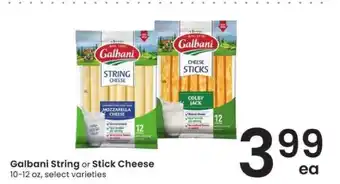 Albertsons Galbani String or Stick Cheese offer
