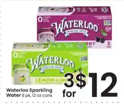 Albertsons Waterloo Sparkling Water offer