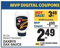 Food Lion Zaxbys Zax Sauce offer
