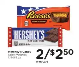 Kroger Hershey's Candy offer
