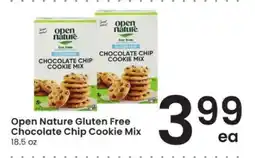 Albertsons Open Nature Gluten Free Chocolate Chip Cookie Mix offer