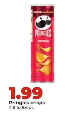 Hy-Vee Pringles Crisps offer
