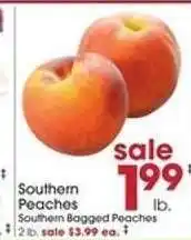 Giant Eagle Southern Peaches offer