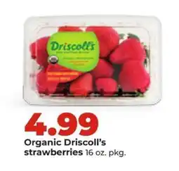 Hy-Vee Organic Driscoll's strawberries offer