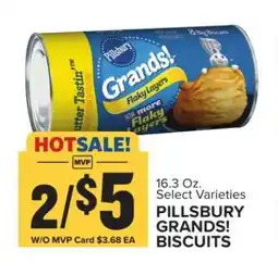 Food Lion Pillsbury Grands Biscuits offer