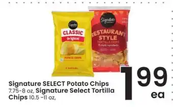 Albertsons Signature SELECT Potato Chips offer