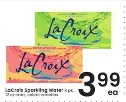 Albertsons LaCroix Sparkling Water offer