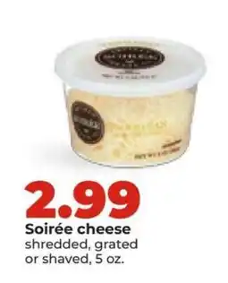 Hy-Vee Soirée cheese offer