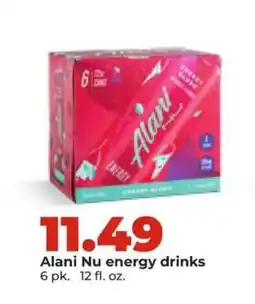 Hy-Vee Alani Nu Energy Drinks offer