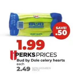 Hy-Vee Bud by Dole celery hearts offer