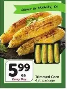 Albertsons Trimmed Corn offer