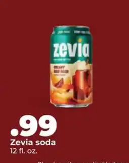 Hy-Vee Zevia Soda offer
