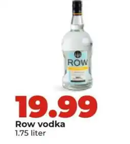 Hy-Vee Row vodka offer