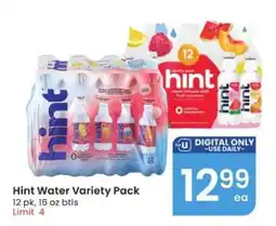 Albertsons Hint Water Variety Pack offer