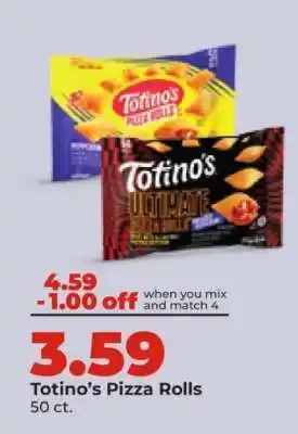 Hy-Vee Totino's Pizza Rolls offer