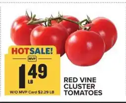 Food Lion Red Vine Cluster Tomatoes offer