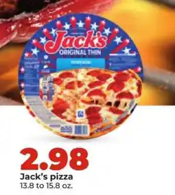 Hy-Vee Jack's Pizza offer