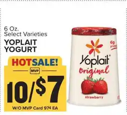 Food Lion Yoplait Yogurt offer