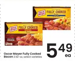 Albertsons Oscar Mayer Fully Cooked Bacon offer
