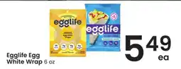 Albertsons Egglife Egg White Wrap offer