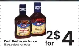 Albertsons Kraft Barbecue Sauce offer