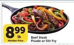 Albertsons Beef Steak Picado or Stir Fry offer
