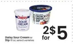 Albertsons Daisy Sour Cream or Dip offer