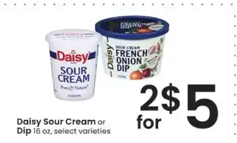 Albertsons Daisy Sour Cream or Dip offer