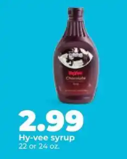 Hy-Vee Hy-Vee syrup offer