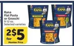 Albertsons Rana Flat Pasta or Gnocchi offer