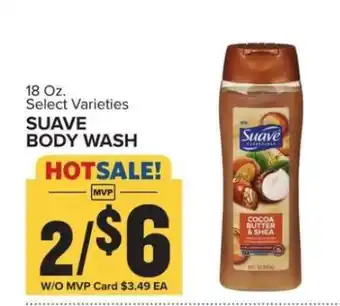Food Lion Suave Body Wash offer