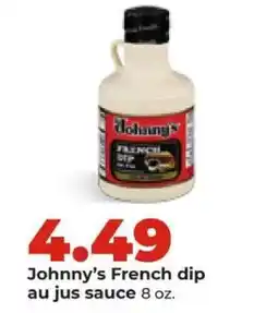 Hy-Vee Johnny's French Dip Au Jus sauce offer