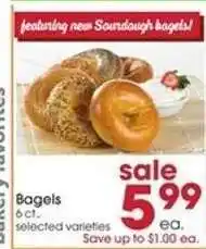 Giant Eagle Bagels offer