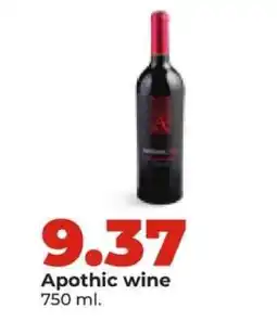 Hy-Vee Apothic Wine offer